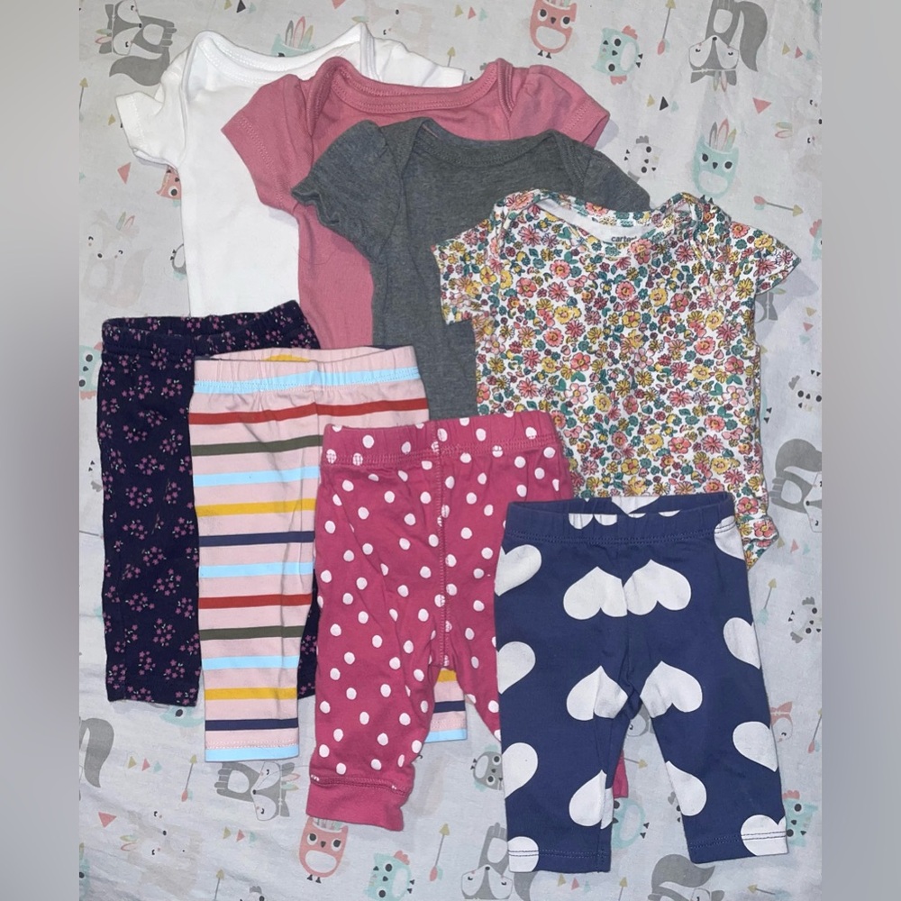 Colorful Newborn Baby Clothing Set- Mix and Match